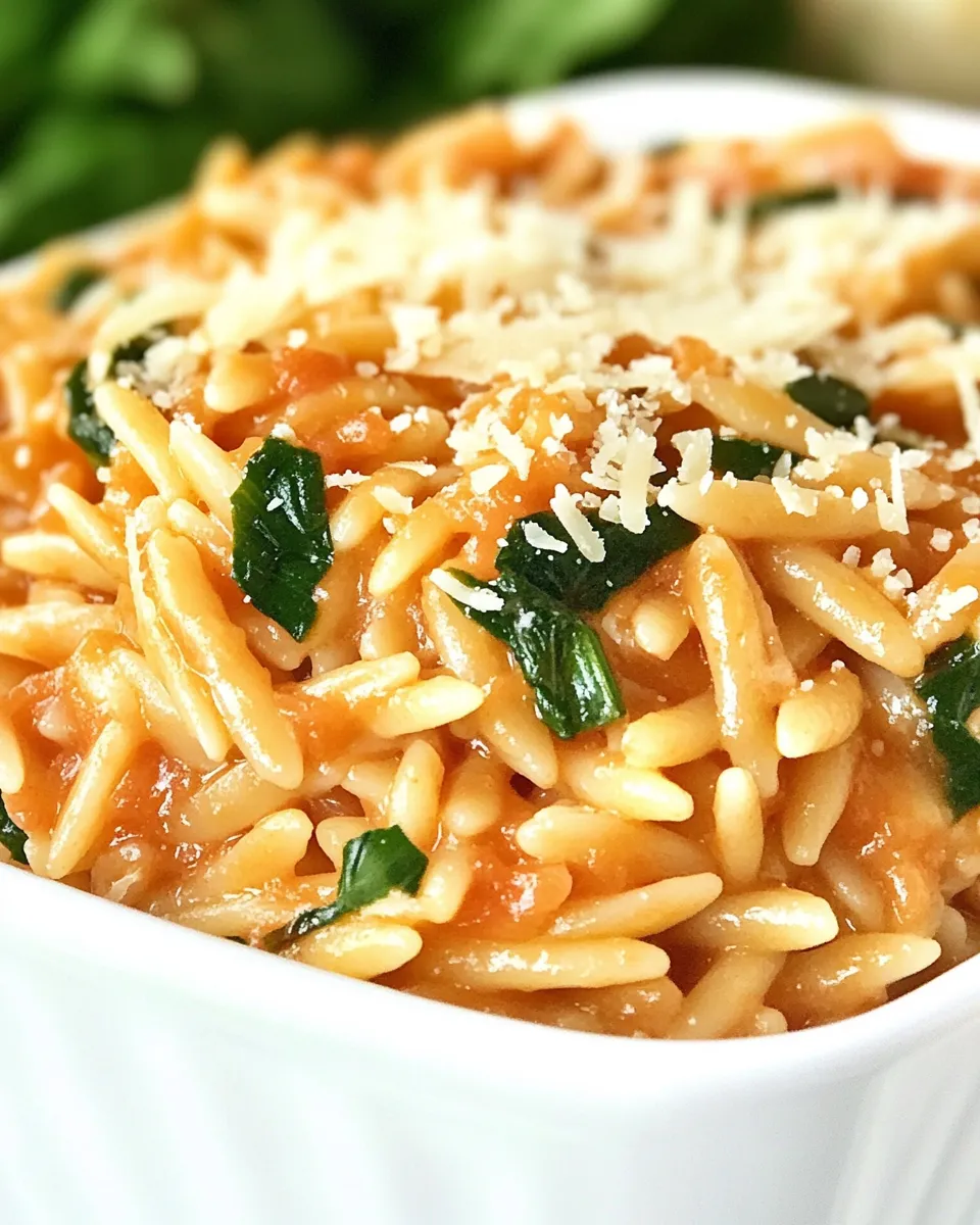 Classic Parmesan Orzo image