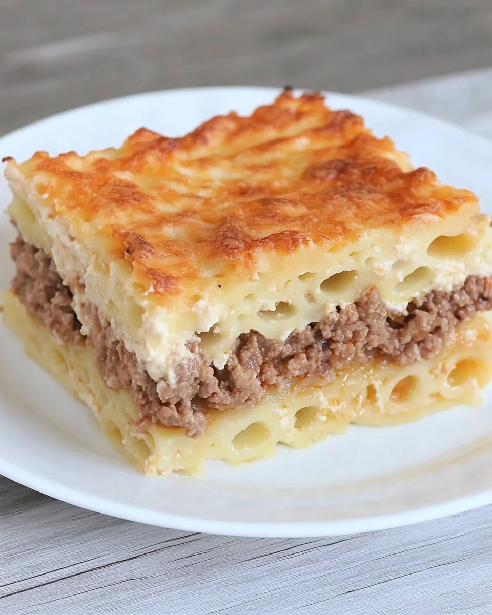 Delicious Pastitsio (Greek Lasagna) dish photo