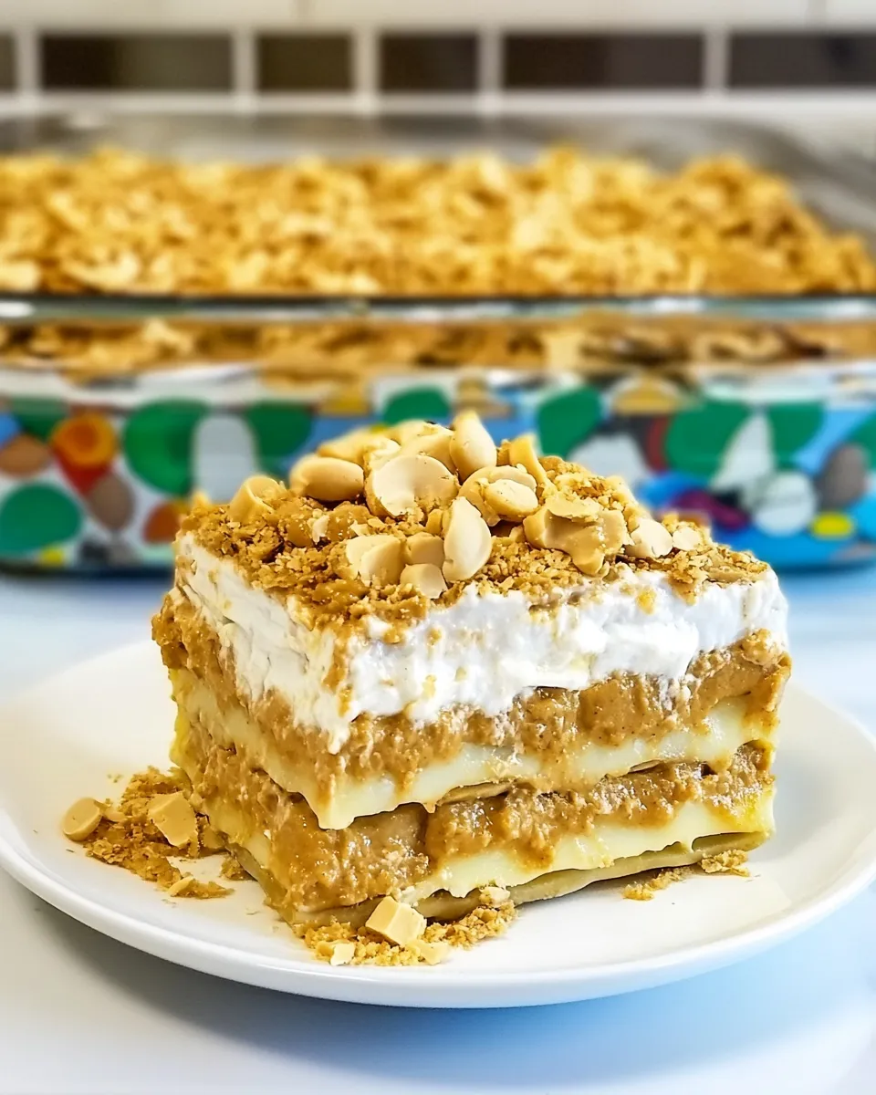 Homemade Peanut Butter Lasagna photo