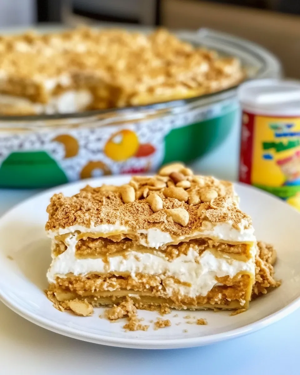 Classic Peanut Butter Lasagna image