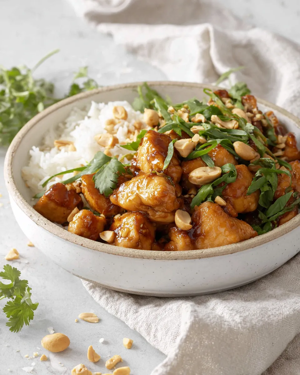 Easy Peanut Chicken Recipe picture