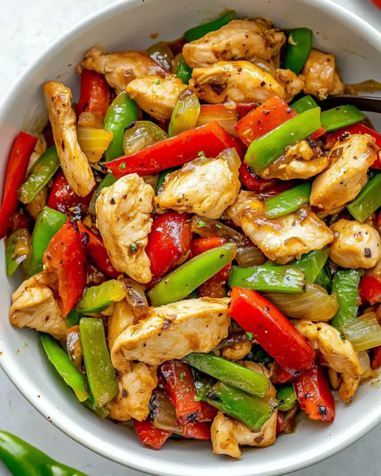 Homemade Pepper Chicken Stir Fry photo