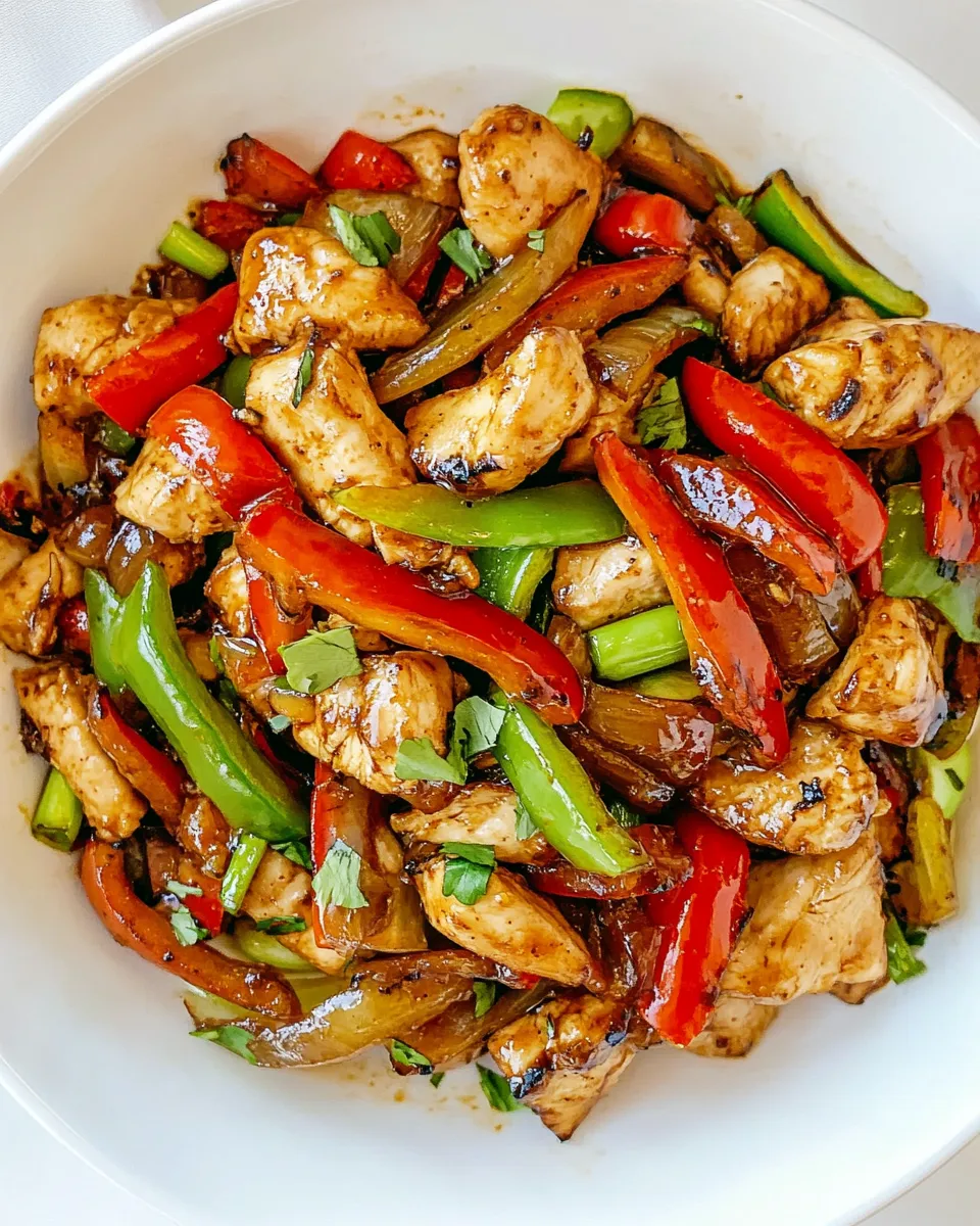 Classic Pepper Chicken Stir Fry image