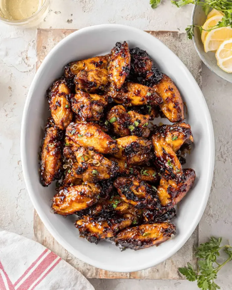 Homemade Pepper Jelly Chicken Wings photo