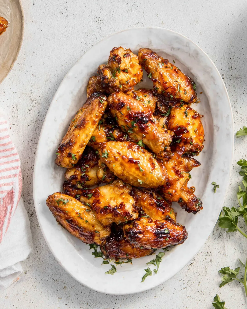 Delicious Pepper Jelly Chicken Wings dish photo