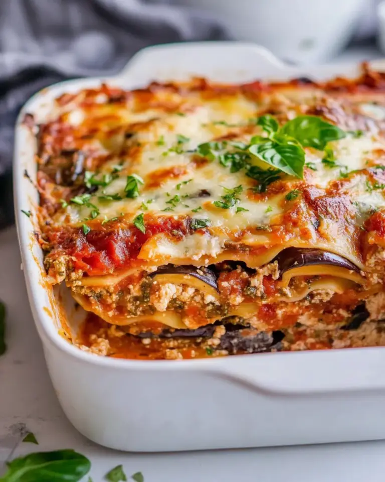 Homemade Pesto Eggplant Lasagna photo