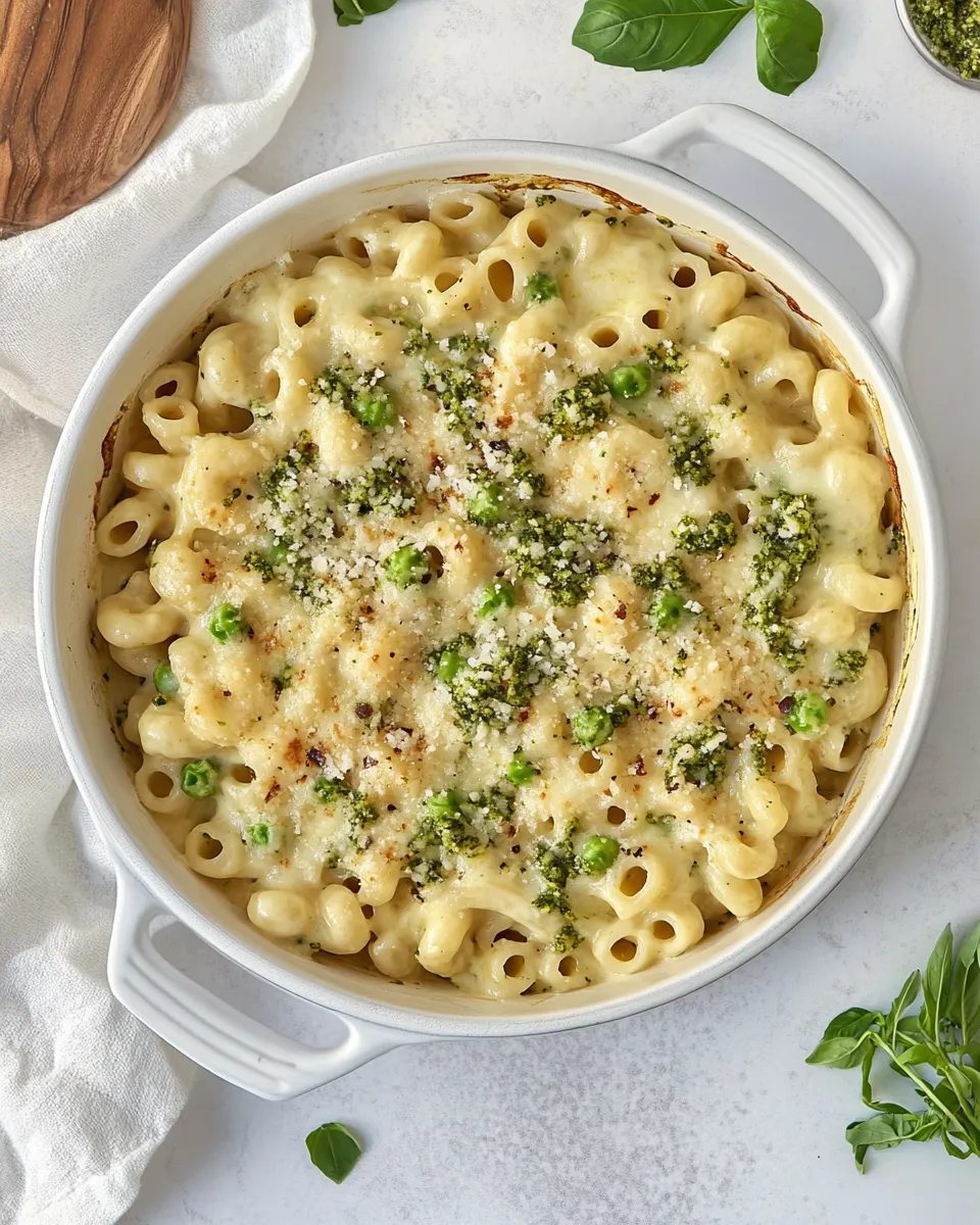 Easy Pesto Havarti Macaroni recipe photo