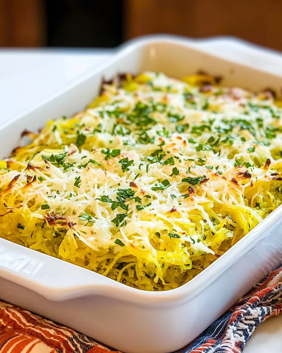 Classic Pesto Spaghetti Squash image
