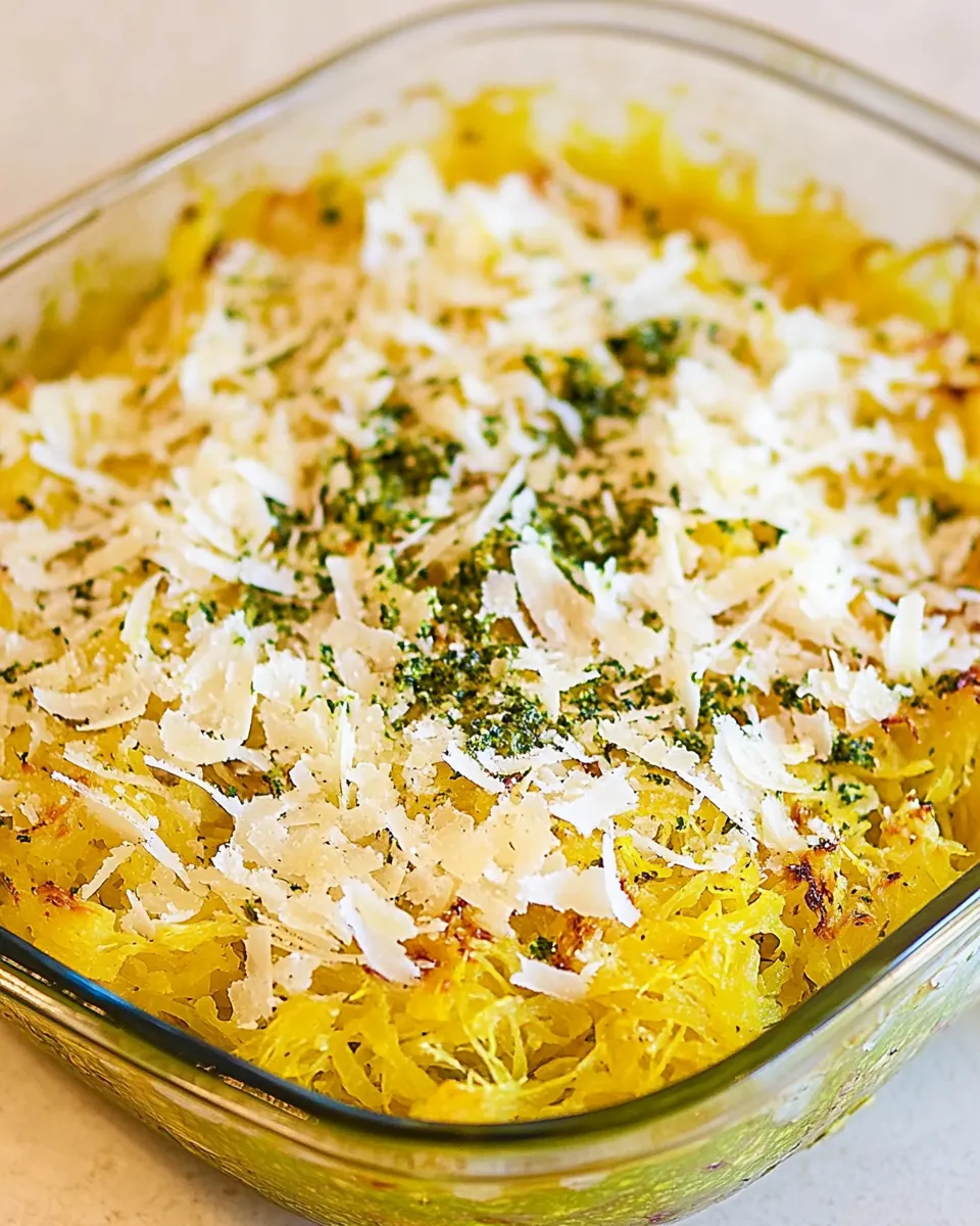Easy Pesto Spaghetti Squash recipe image