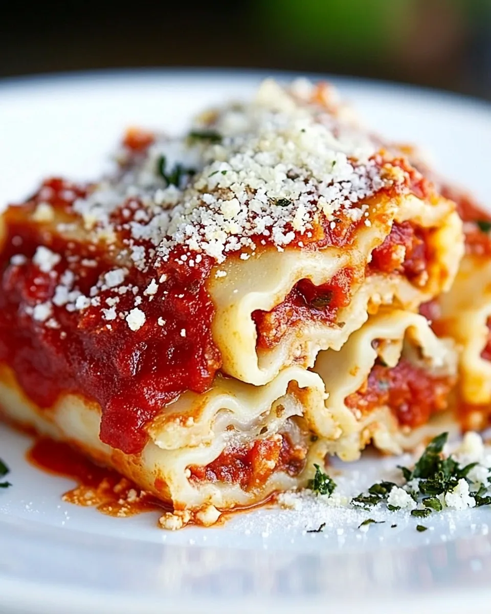 Classic Pizza Lasagna Rolls image