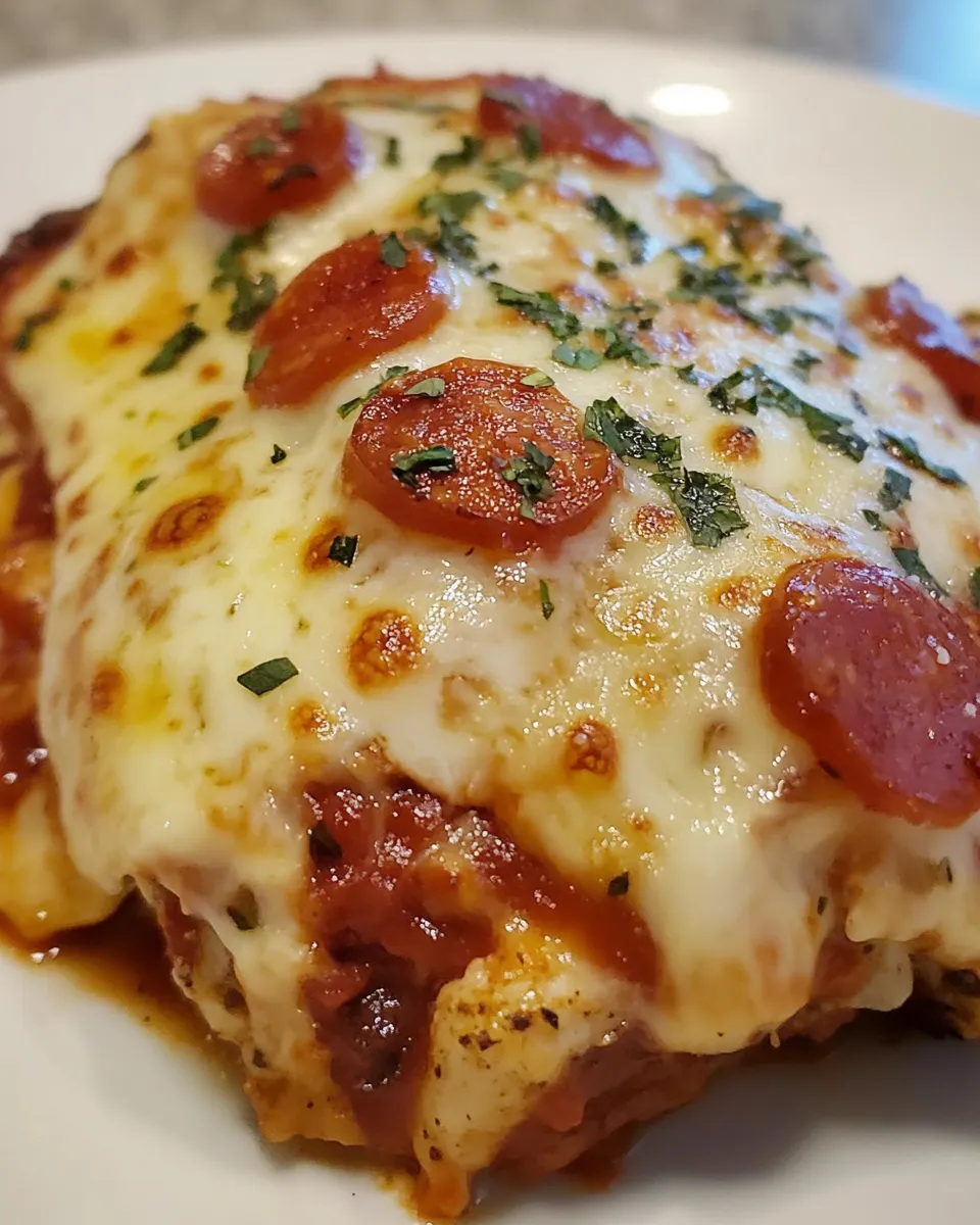 Classic Pizza Smothered Chicken image