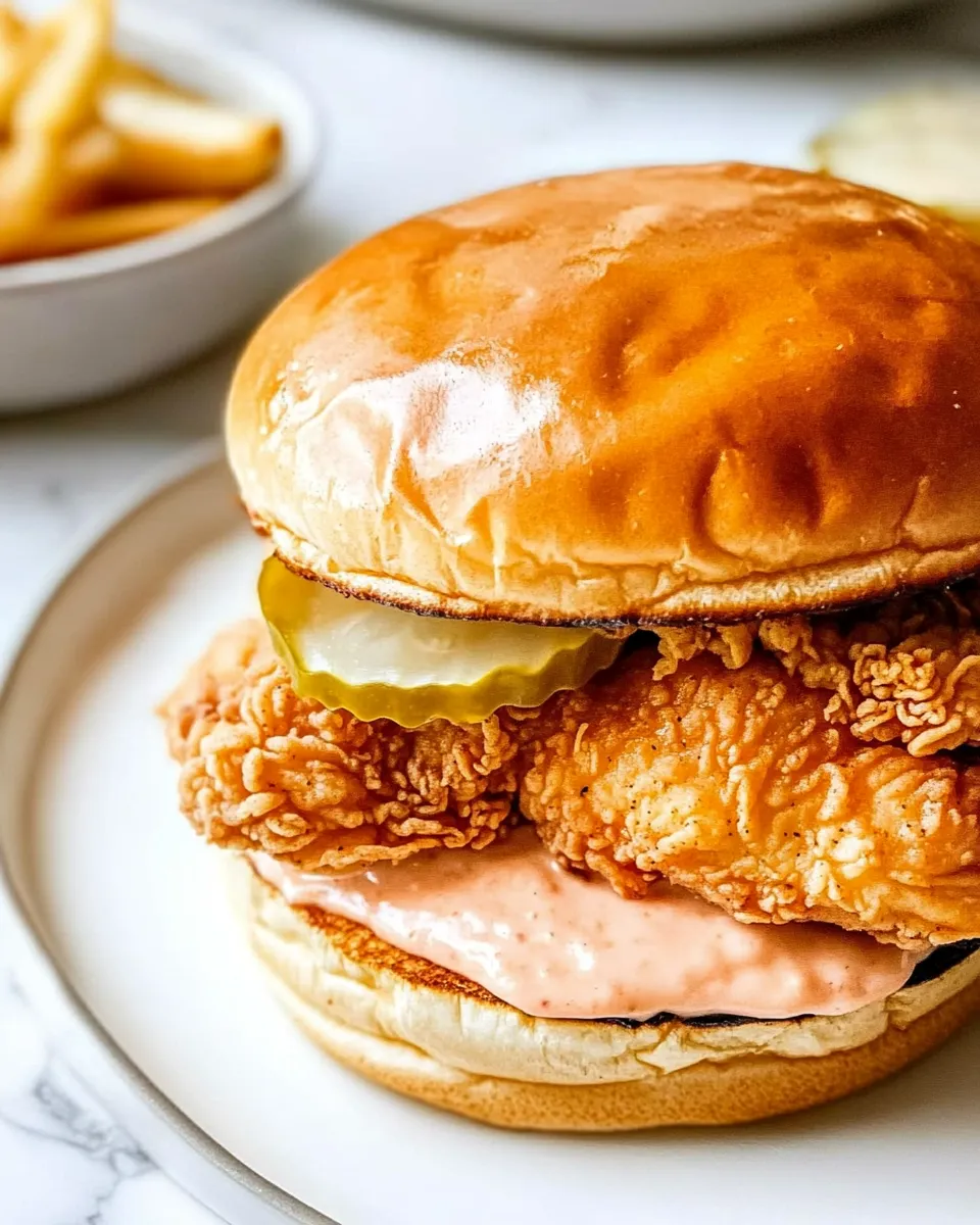 classic Popeyes Chicken Sandwich image