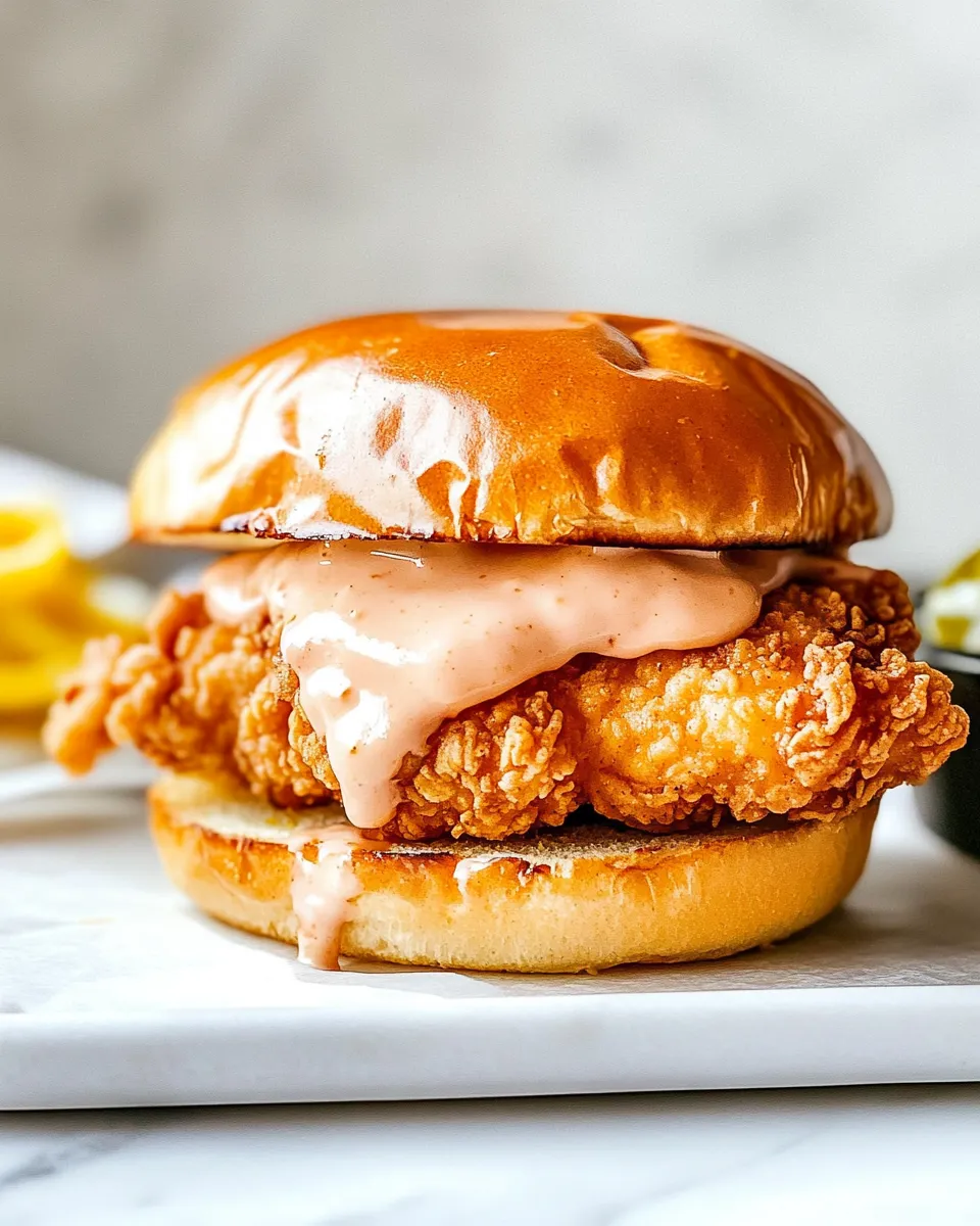 easy Popeyes Chicken Sandwich recipe photo