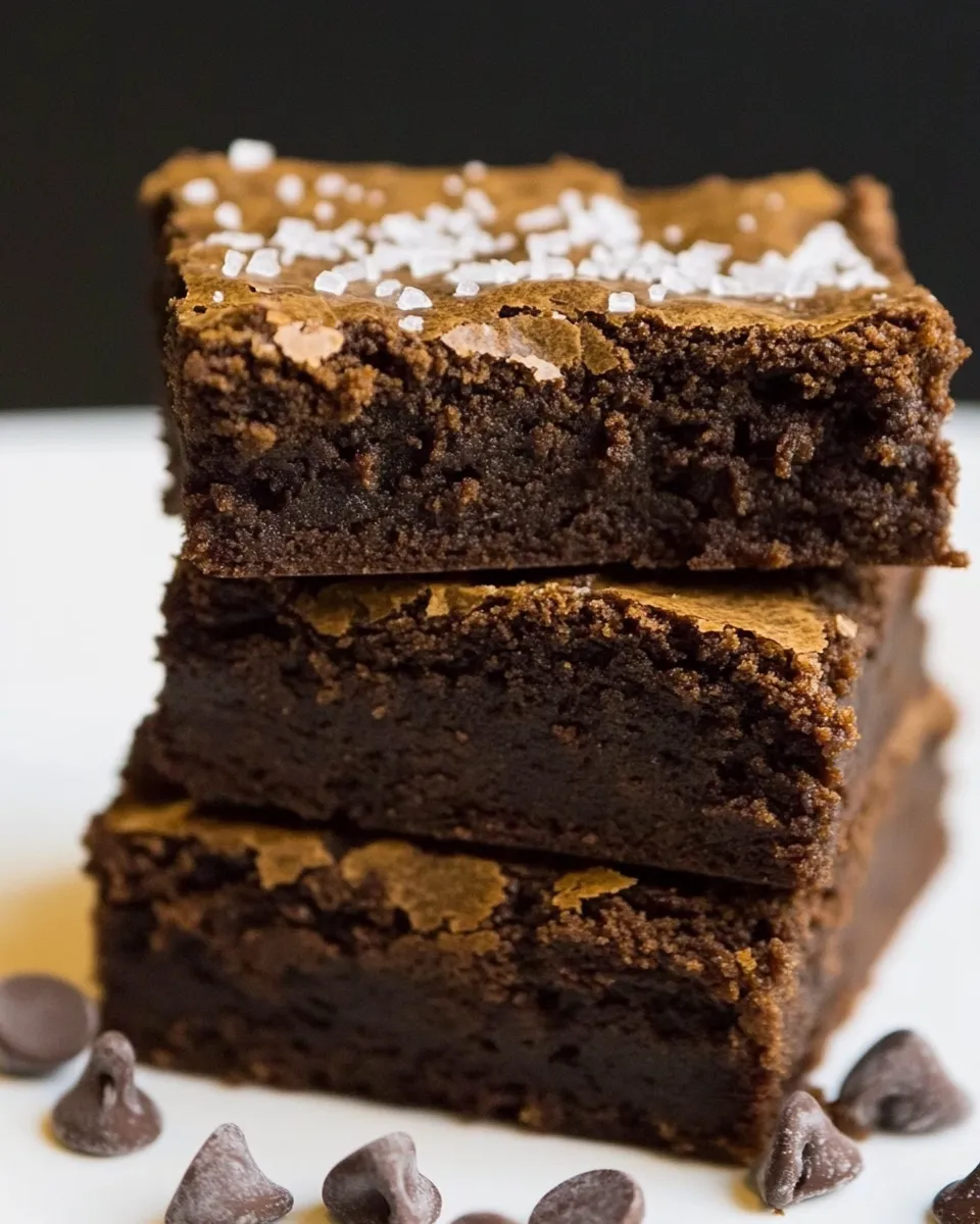 Delicious Protein Brownies plate image