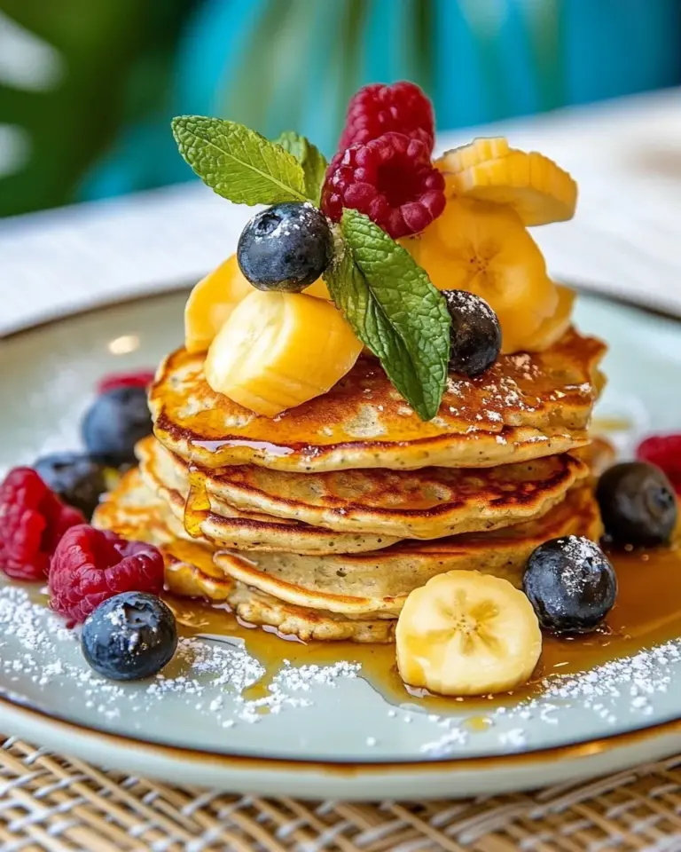 Homemade Protein Quinoa Pancakes photo