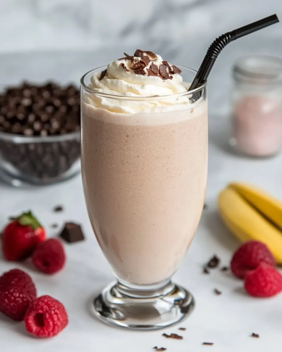 Homemade Protein Shake Recipe photo