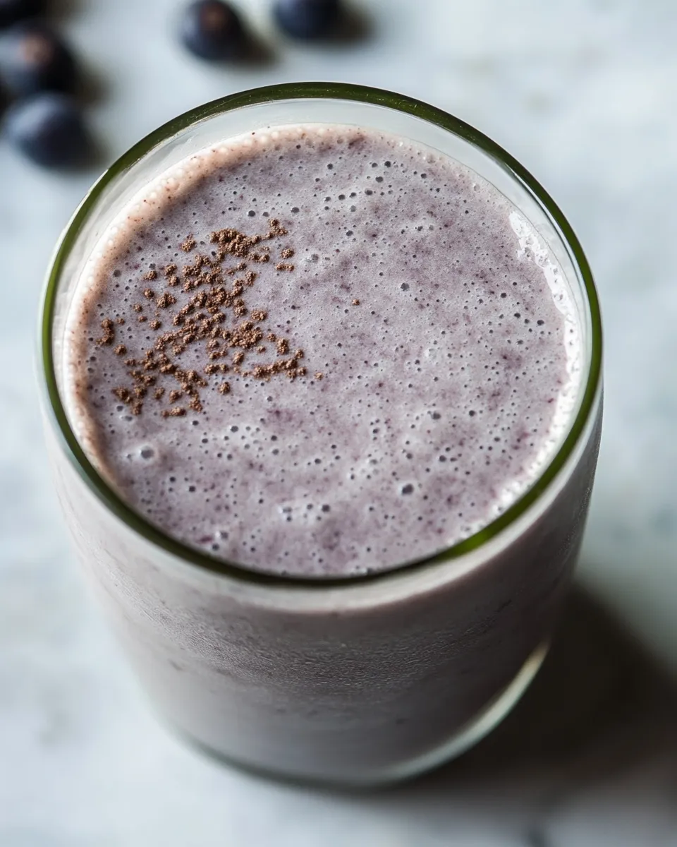 Delicious Protein Smoothie food shot