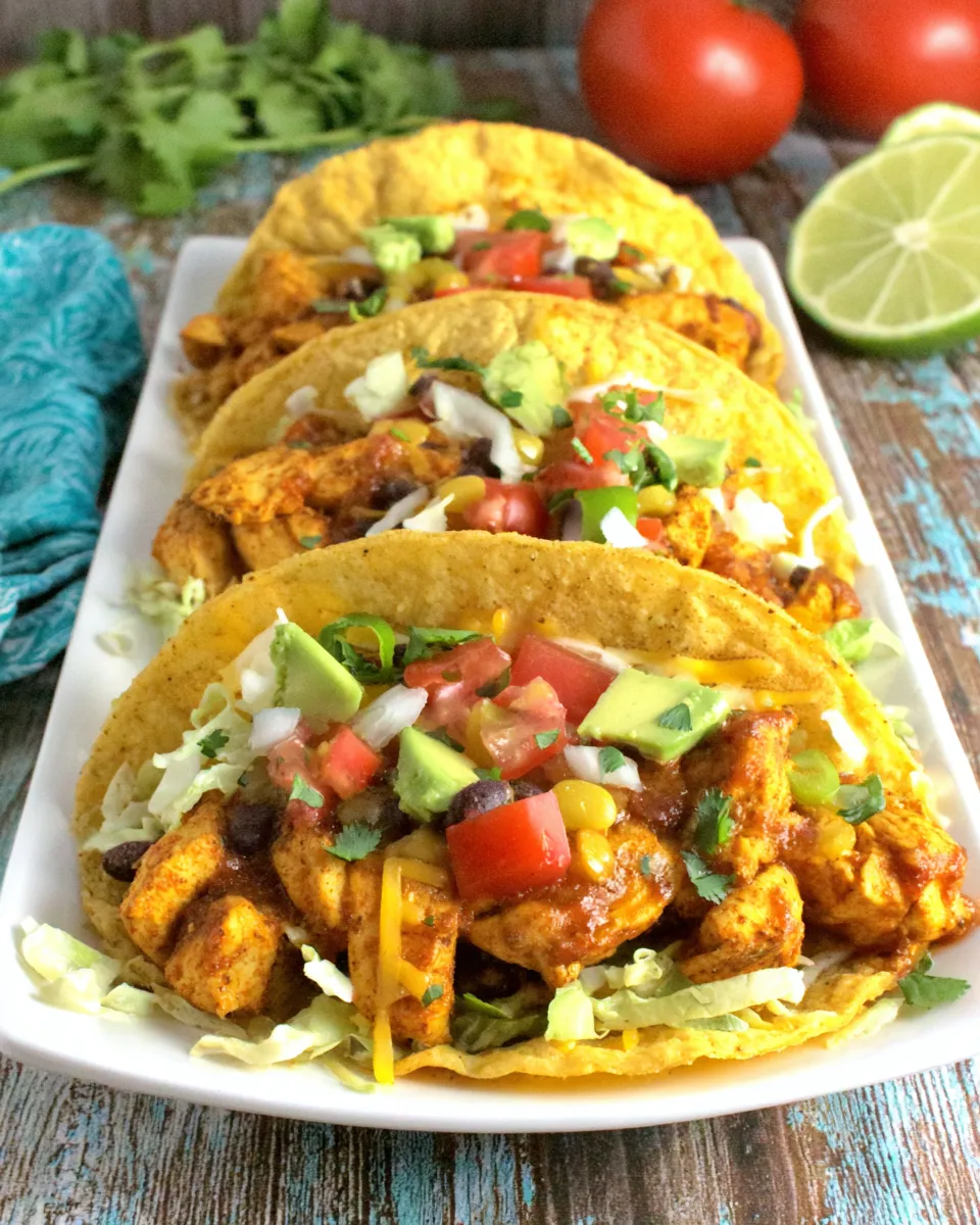 Classic Puffy Chicken Tacos dish photo