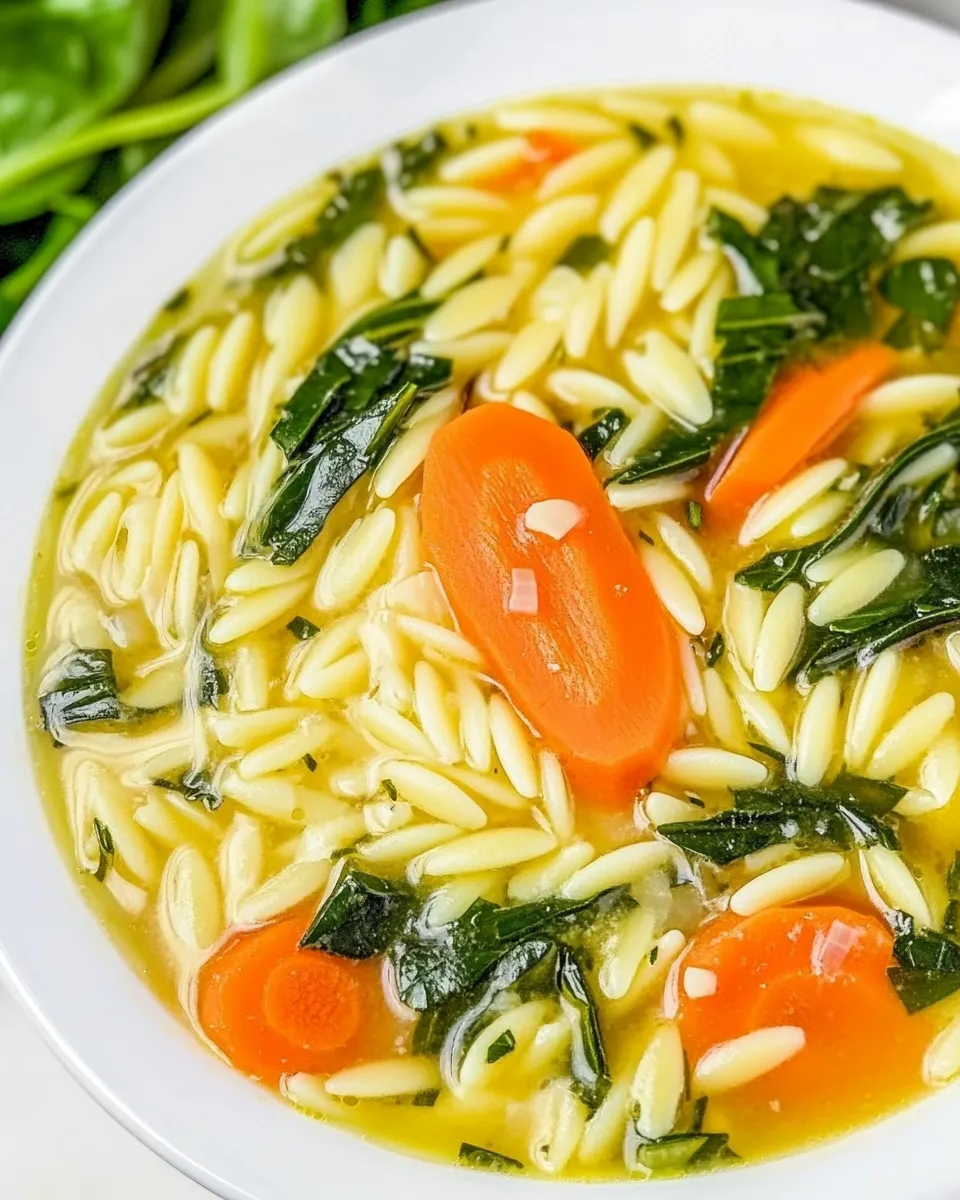 Classic Quick Orzo Soup image