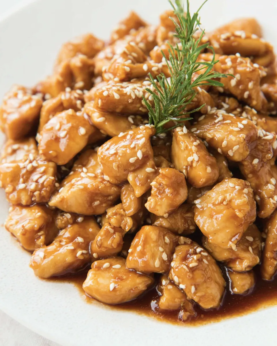 Easy Quick & Easy Sesame Honey Chicken Recipe recipe photo