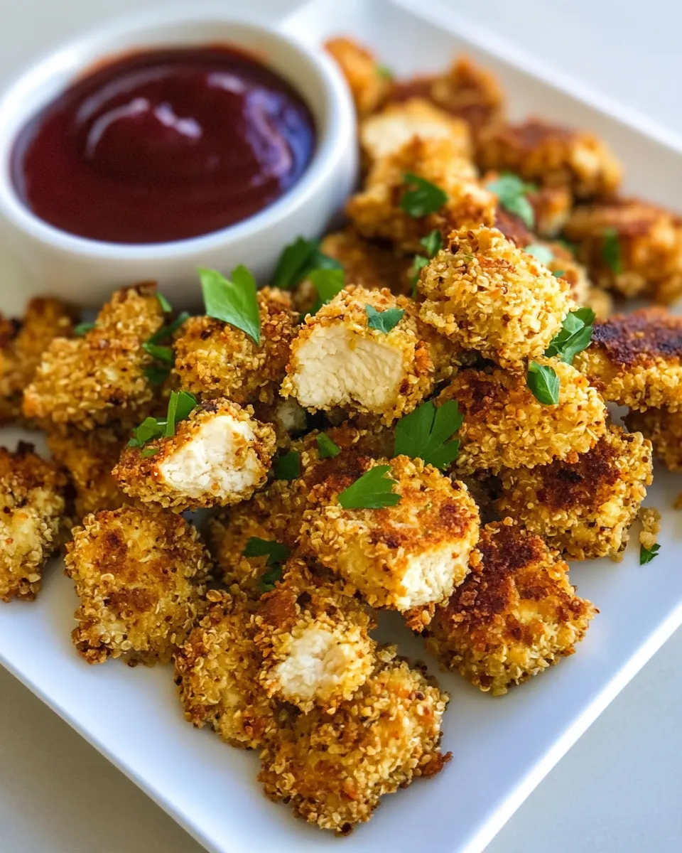 Classic Quinoa Chicken Nuggets image