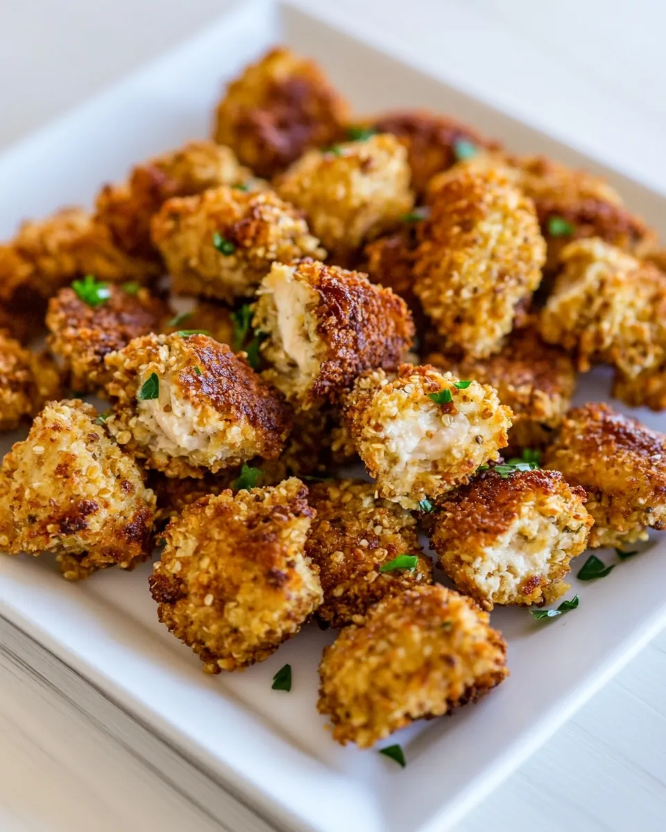 Easy Quinoa Chicken Nuggets recipe photo