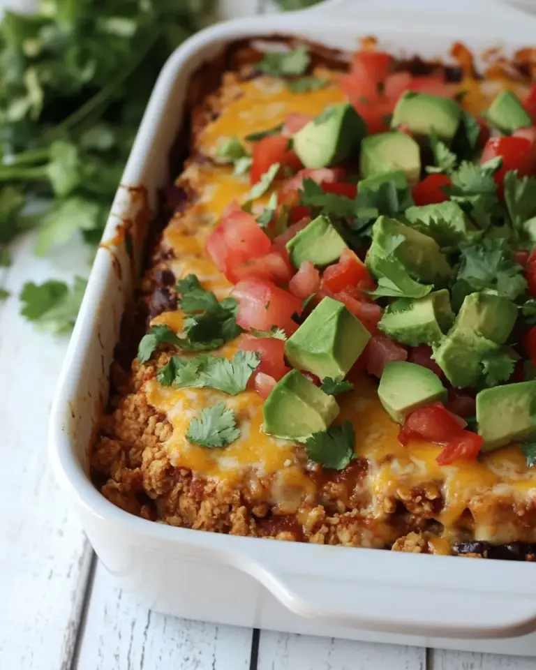 Homemade Quinoa Fiesta Enchilada Bake photo