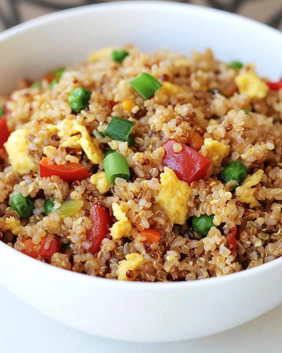 Delicious Quinoa Fried Rice dish photo
