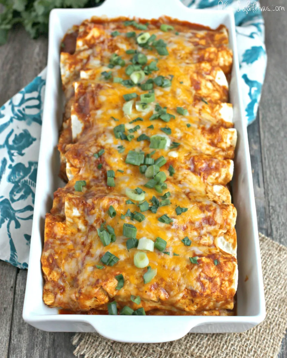Classic Ranch Chicken Enchiladas dish photo