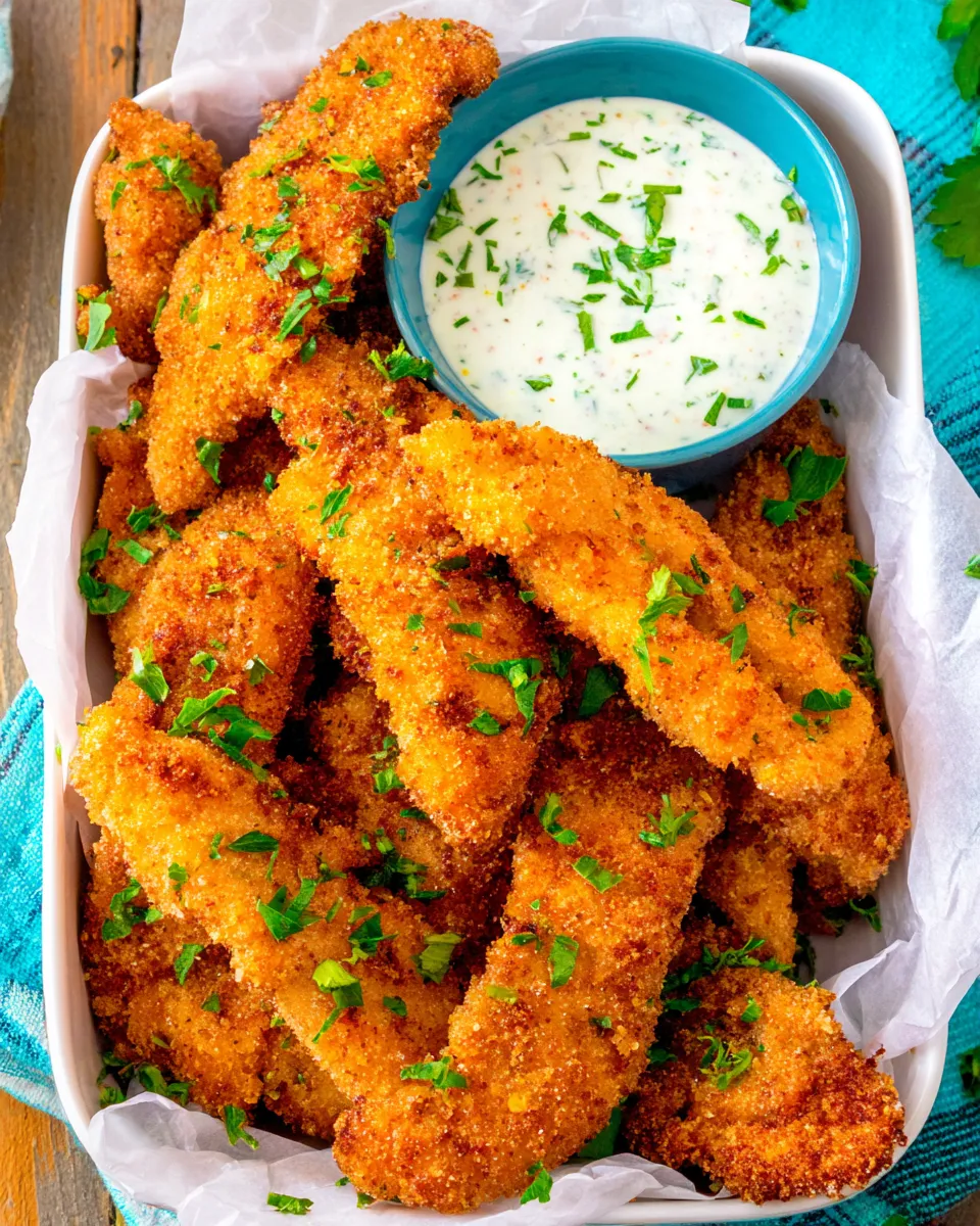 Classic Ranch Chicken Fingers recipe photo
