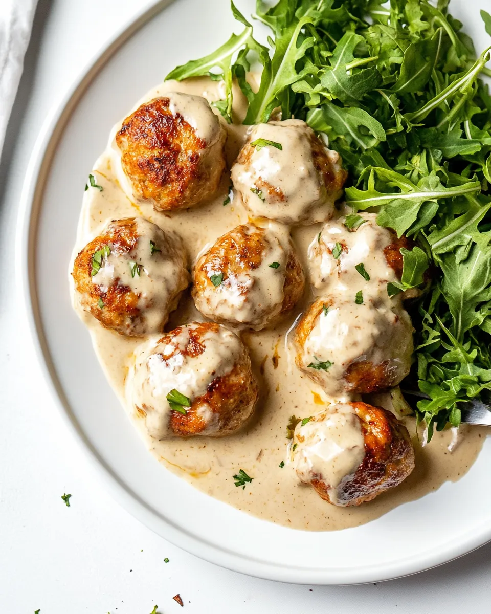 Easy Ranch Chicken Meatballs recipe photo