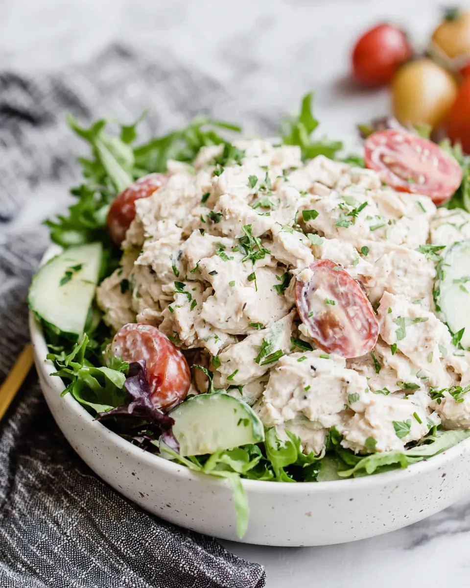 Easy Ranch Chicken Salad recipe photo