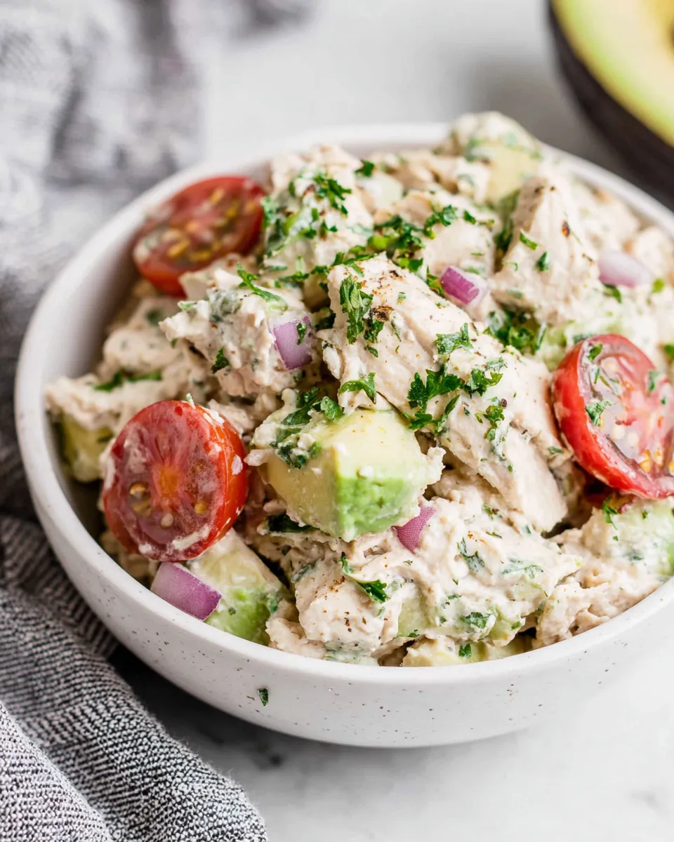 Delicious Ranch Chicken Salad dish photo