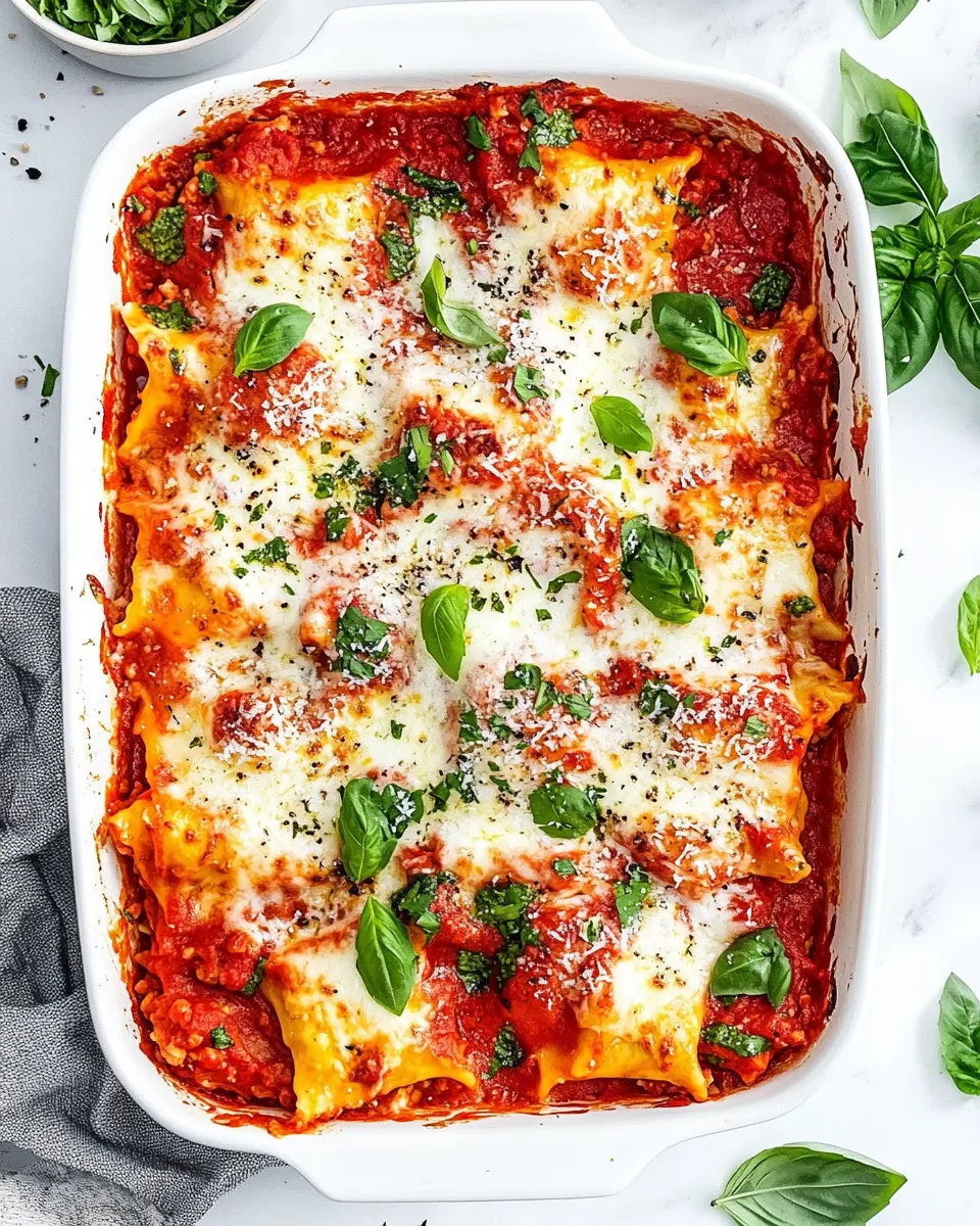 Easy Ravioli Lasagna recipe photo