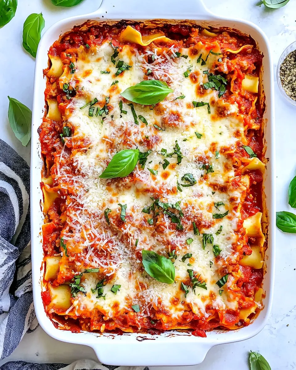 Delicious Ravioli Lasagna dish photo