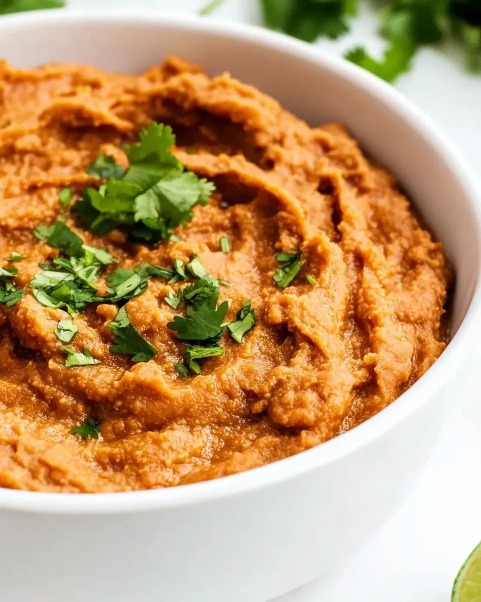 Homemade Refried Beans photo
