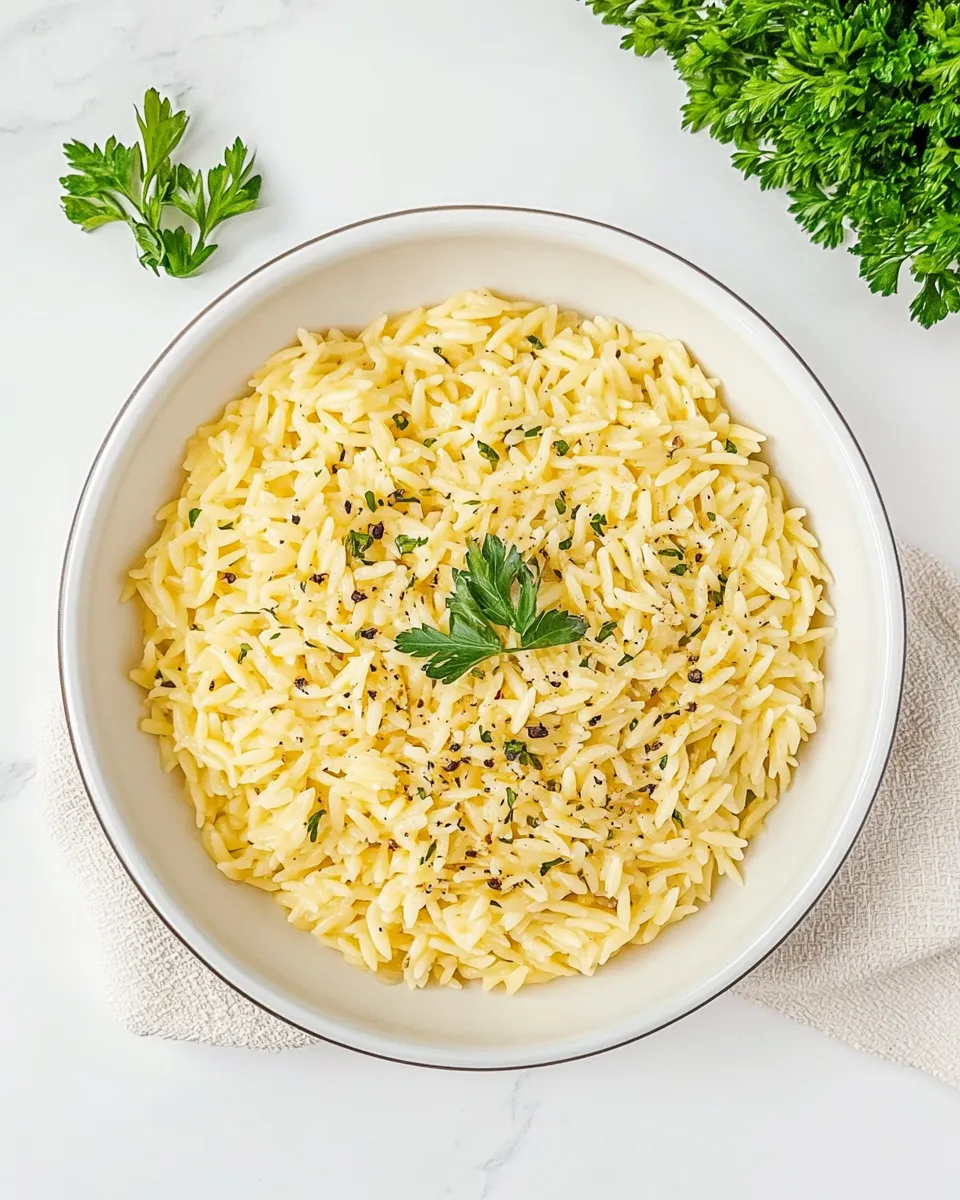 Homemade Rice Pilaf With Orzo photo