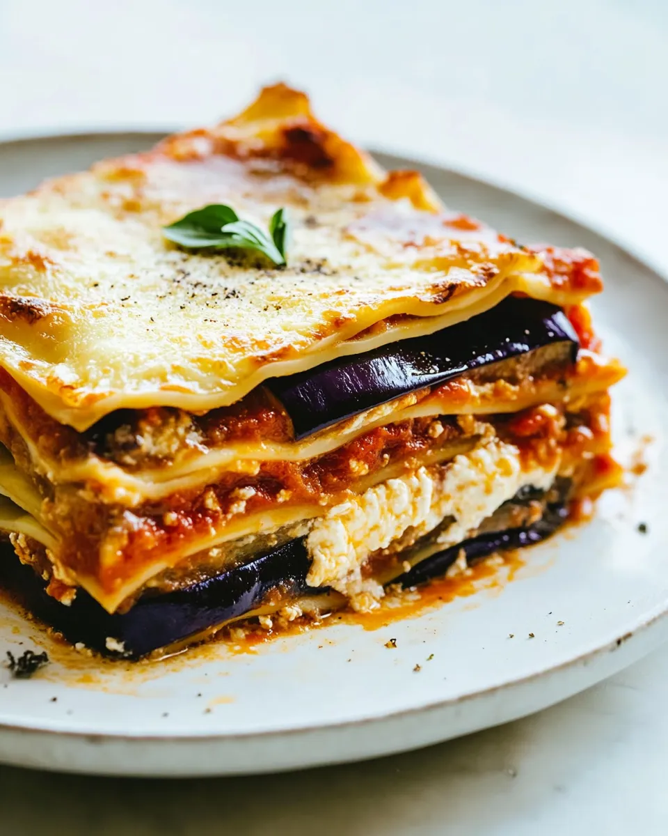 Easy Ricotta and Eggplant Lasagna Recipe picture