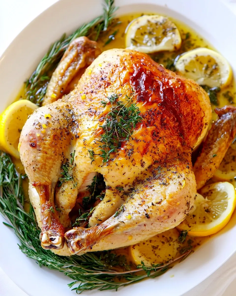 Homemade Roasted Chicken with Lemon Curd photo