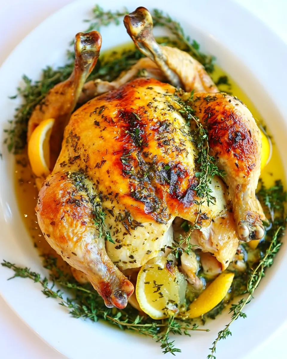 Easy Roasted Chicken with Lemon Curd recipe photo