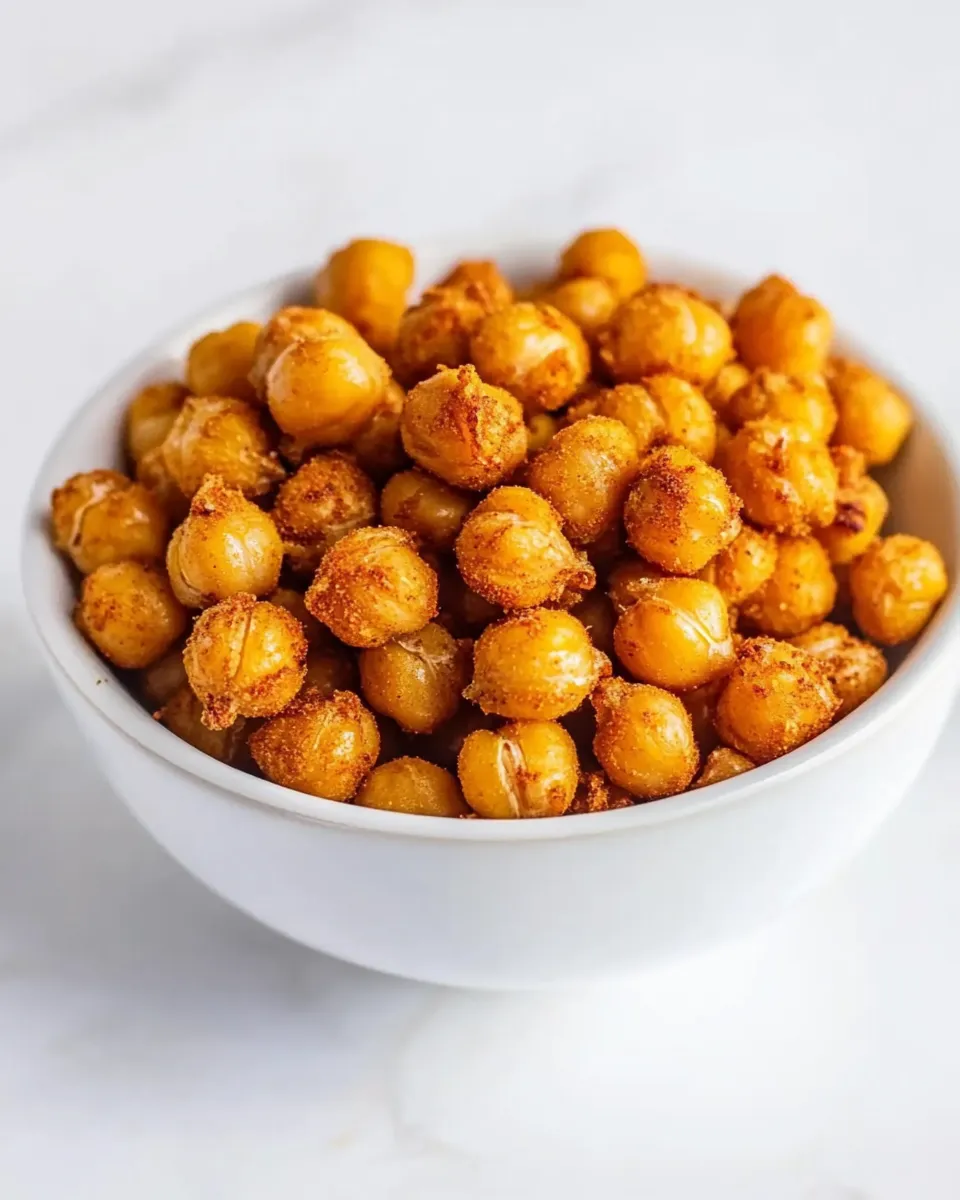 Delicious Roasted Chickpeas Recipe shot