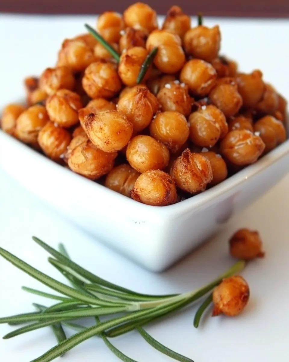 Classic Rosemary & Sea Salt Roasted Chickpeas image