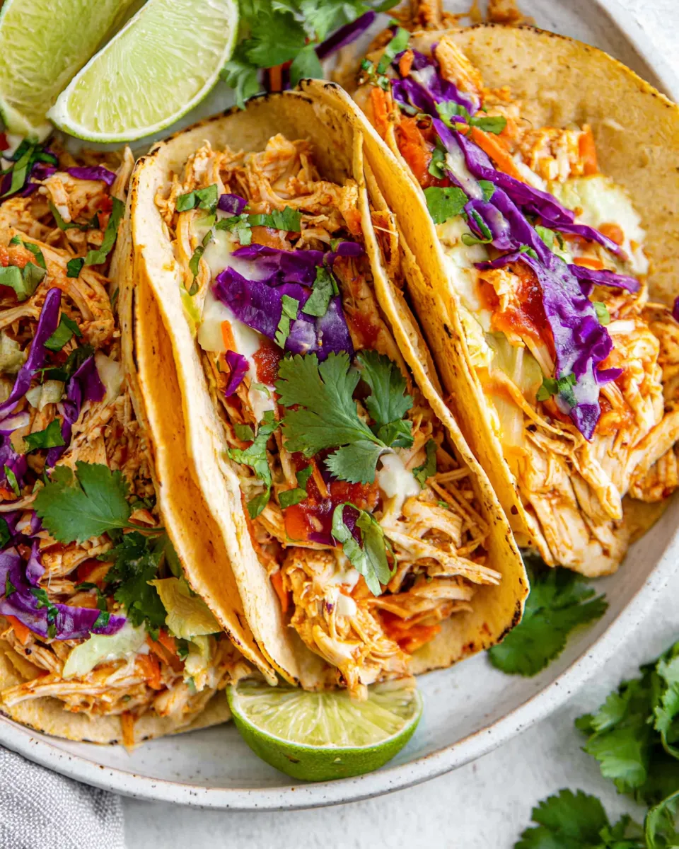 Homemade Rotisserie Chicken Tacos photo