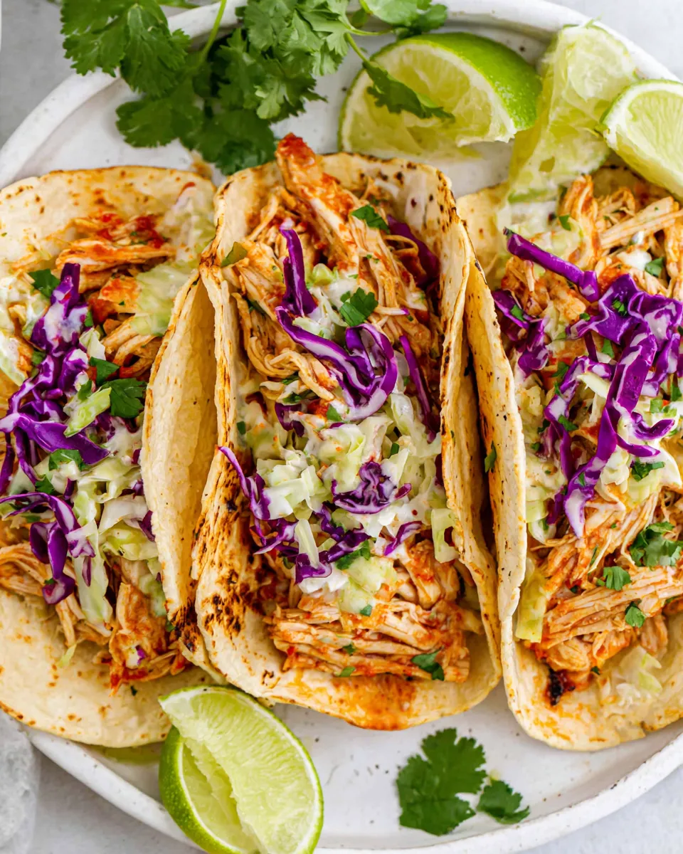 Easy Rotisserie Chicken Tacos recipe photo