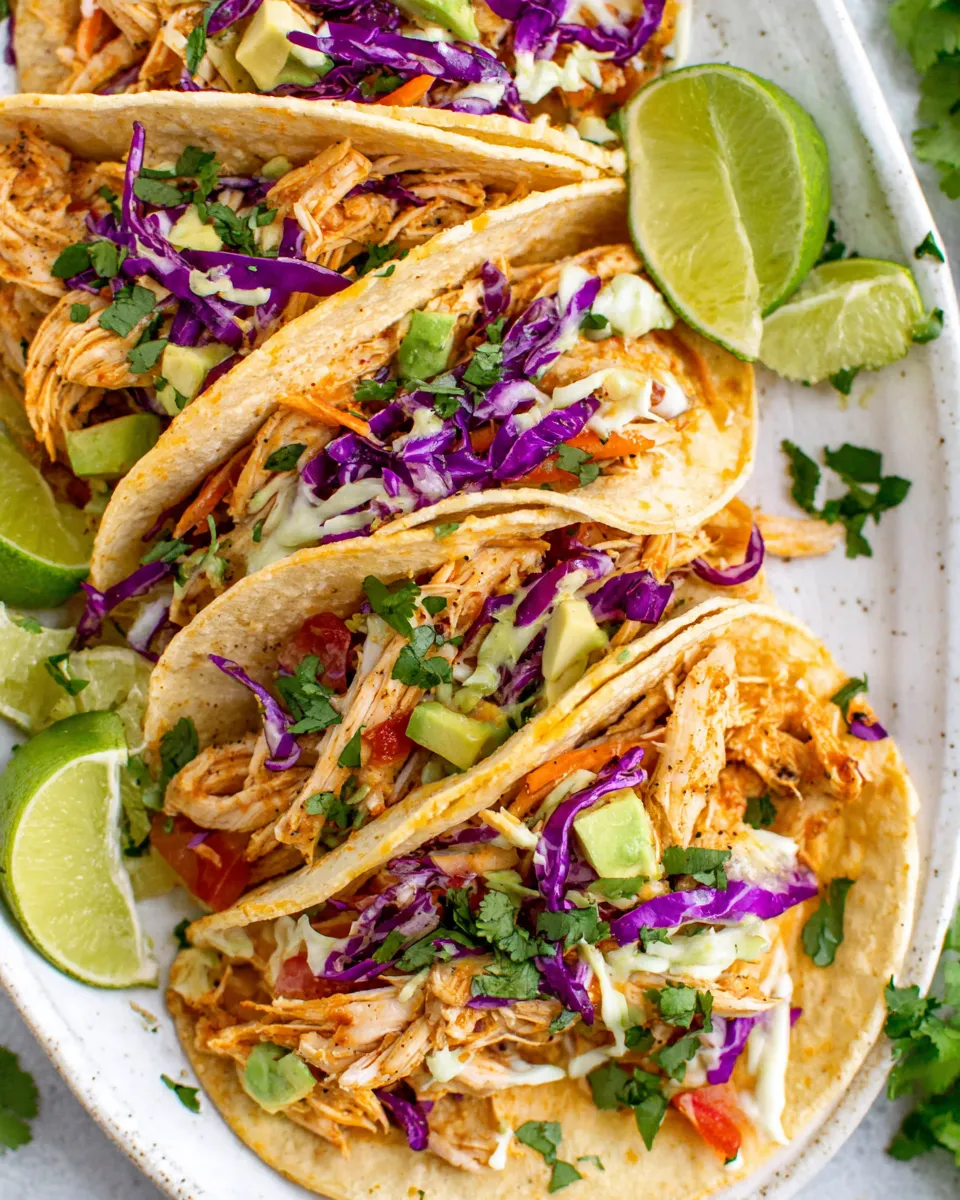 Delicious Rotisserie Chicken Tacos dish photo