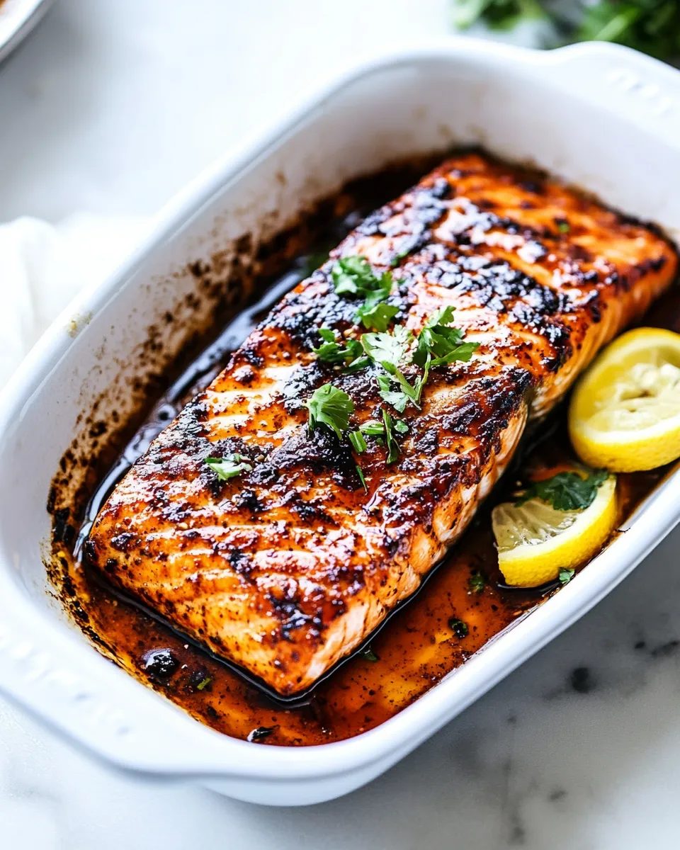 Classic Salmon Marinade recipe image