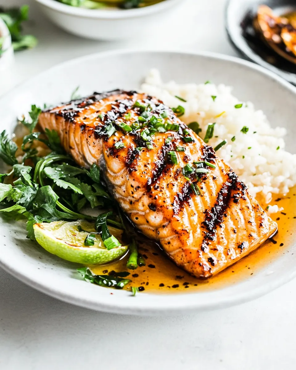 Easy Salmon Marinade dish photo