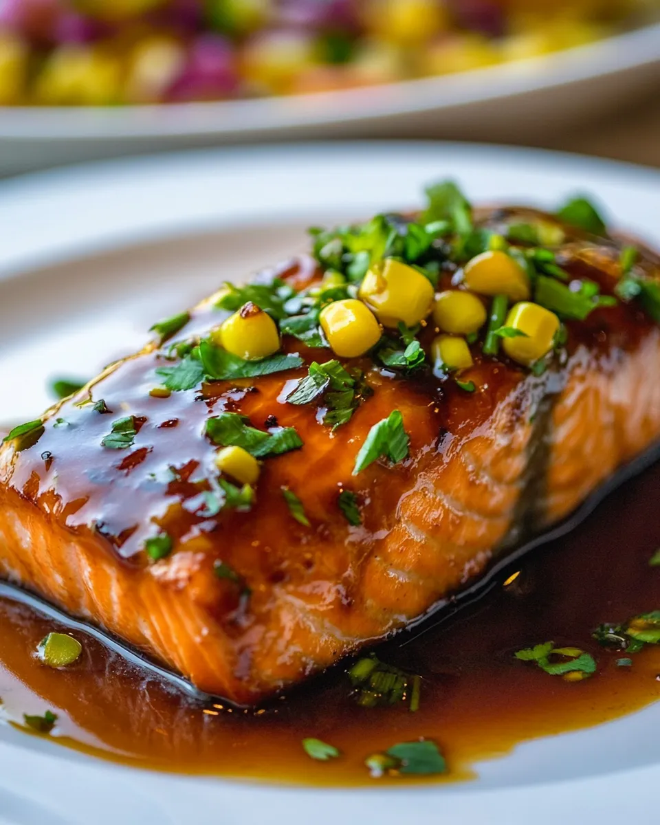 Homemade Salmon Teriyaki Recipe photo