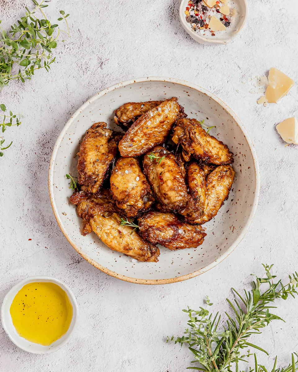 Easy Salt And Vinegar Chicken Wings recipe image