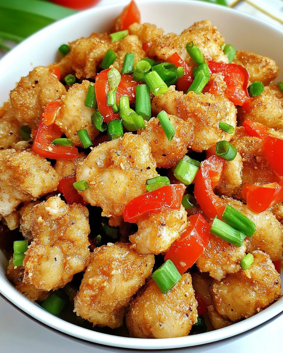 Classic Salt and Pepper Chicken image